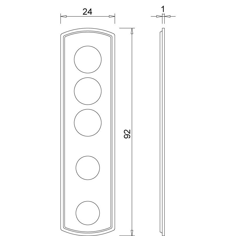 greenteQ Unterlage 1 mm zu TB 100.ZD.K weiß Produktbild BIGSKZ L