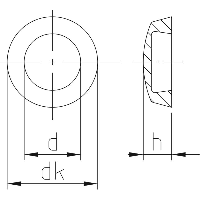 greenteQ Abdeckkappen für Fensterbankschrauben product photo BIGSKZ L