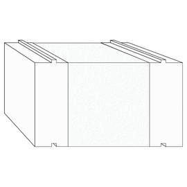 greenteQ Unterbaudämm-Profil Hebeschiebetür 2350x100/103x180, gefräst, ohne PVC-Beschichtung für das System Maco Fiber-Therm 180 CH Produktbild