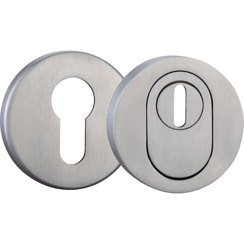 greenteQ Pair of security escutcheons ZA PZ 15mm r	d ER product photo BIGPIC L