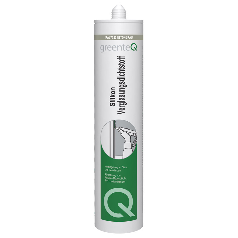 greenteQ silicone glazing sealant 3	10 ml Ral 7023 product photo BIGPIC L