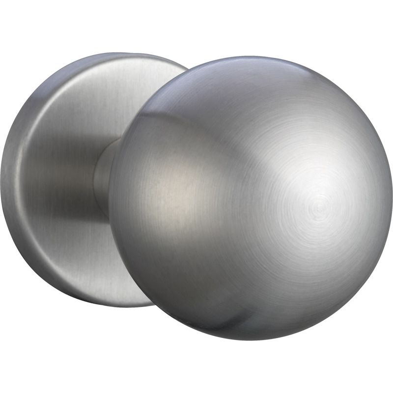 greenteQ Door knob round straight firm fine 	matt product photo BIGPIC L