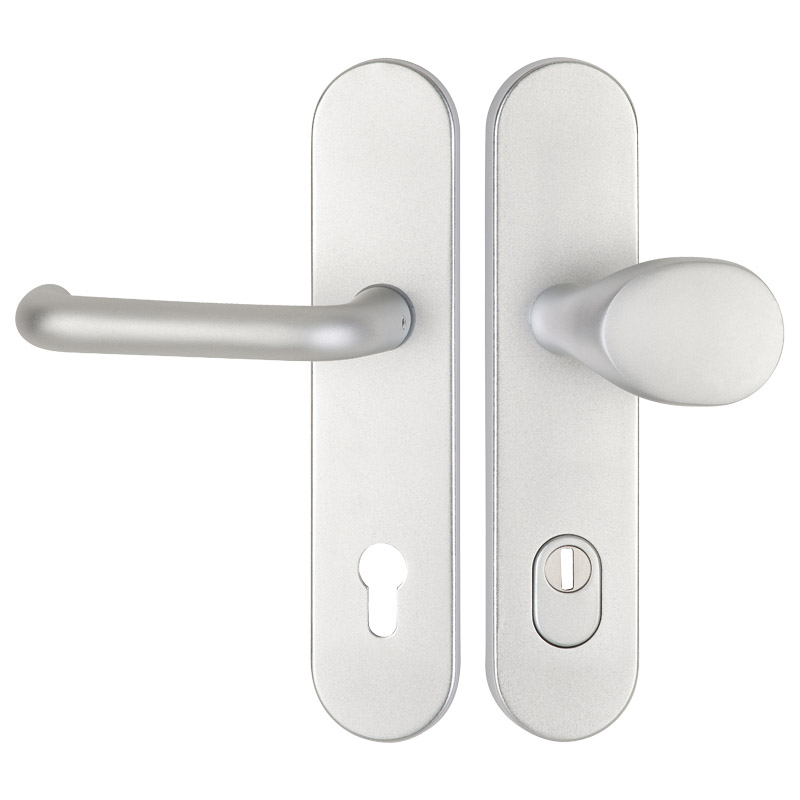 greenteQ House entrance door protection changeg	DG60.S216.ZA.AL.F1.NSWK Aluminium aluminium set product photo BIGPIC L