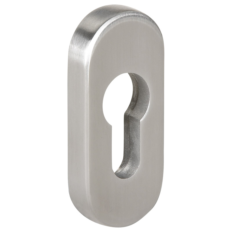 greenteQ Sliding rosette FH.PZ.ER Edelsta	hl fine matt, oval 6 mm product photo BIGPIC L