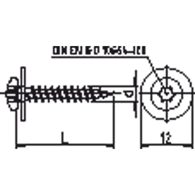 greenteQ Window sill screw TX with PA, wood screw thread product photo BIGSKZ L
