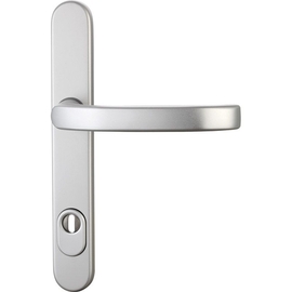 greenteQ narrow frame half-grid DG58.ZA.AL.	SS.AU PZ 92 F1 silver-coloured anodised product photo