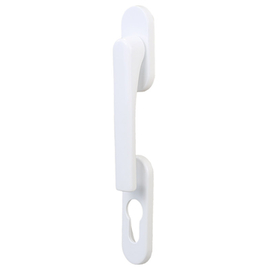 greenteQ Balcony door half set BTHG31.RR	-A.AL F9016, outside, flat handle, 1 product photo