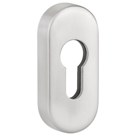 greenteQ Key escutcheon PZ.ER stainless steel	hl fine matt, oval 14 mm product photo