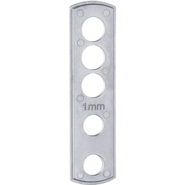 greenteQ underlay 1 mm for TB 100.ZD.K c	chrome/silver colour product photo