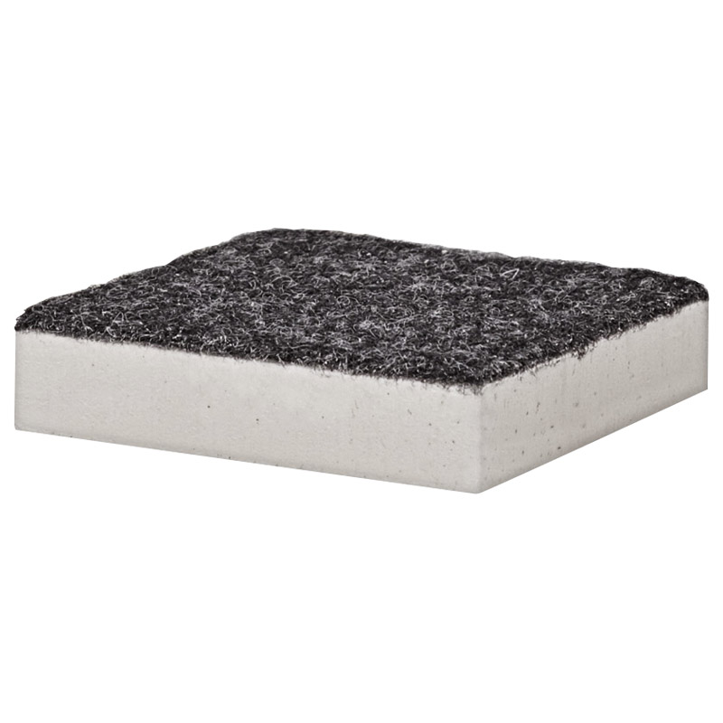 almohadilla separadora greenteQ extraíble de XPS SD48x48x10mm+felt foto del producto BIGPIC L