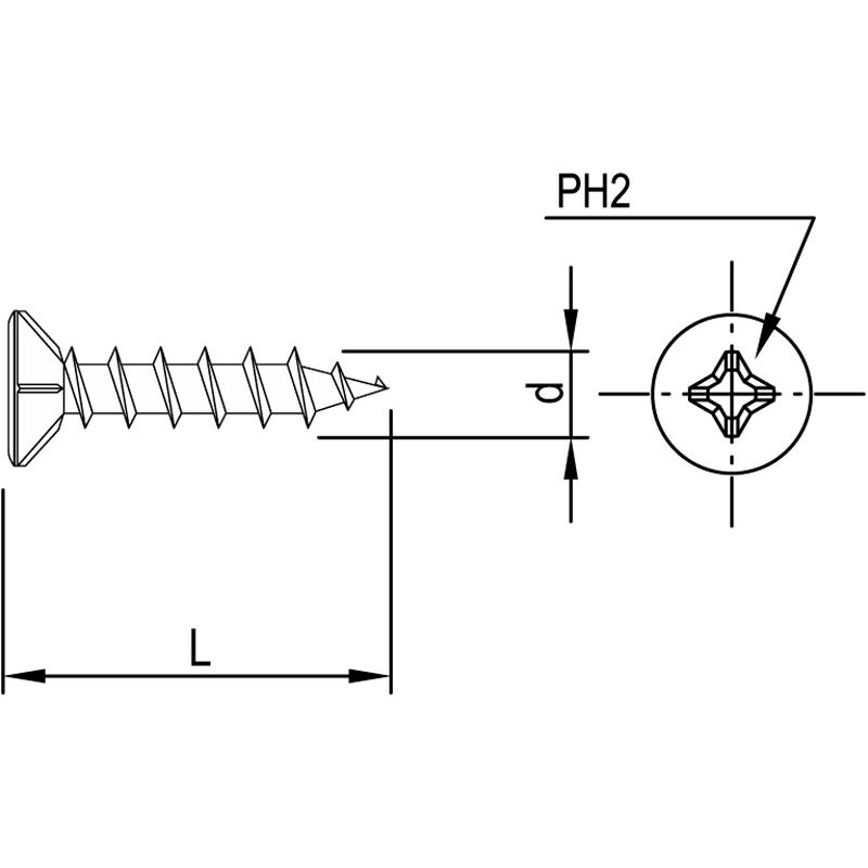 conector de alféizar de ventana greenteQ 4,0x35 espiral PH Br Seko silverf foto del producto BIGSKZ L