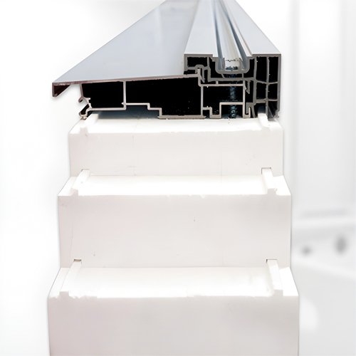 Montaje con perfiles aislantes de subestructura Puerta corredera elevable