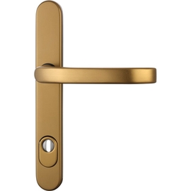 greenteQ medio marco estrecho DG58.ZA.AL.SS.AU PZ 92 F4 anodizado color bronce foto del producto