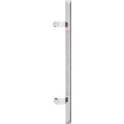 greenteQ poignée de porte TG15.ER.GS 800/500/80 fin mat et poli incl.BA 15.EU H/K/A 2x45mm photo du produit BIGPIC L