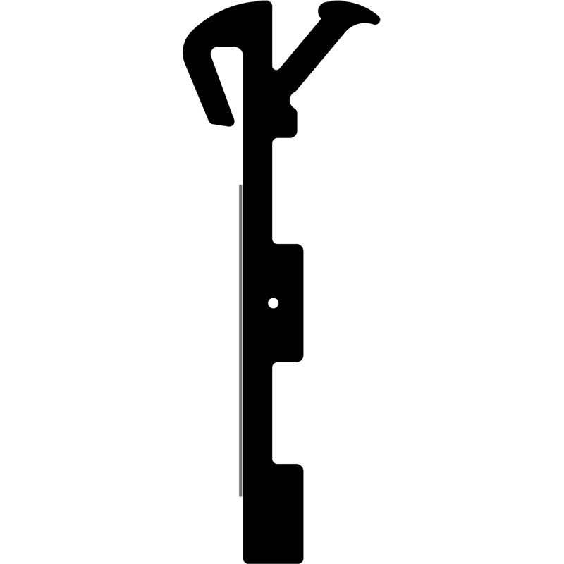 Q Joint d'appui de fenêtre noir, autocollant avec fil 2 bobines de 50 m photo du produit BIGPIC L