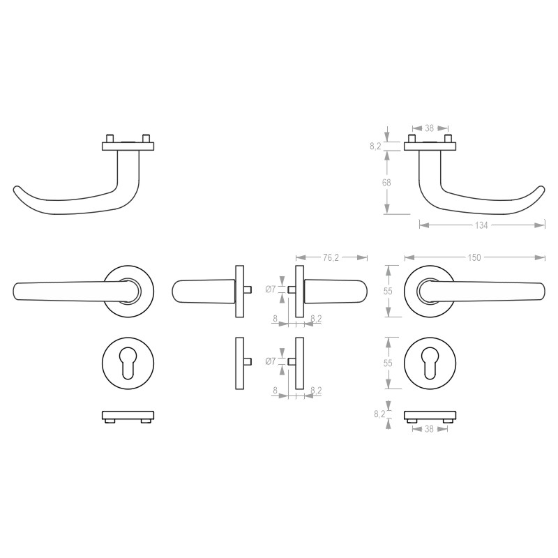 Garniture coupe-feu DG 64H.FS.ER.RS greenteQ product photo BIGSKZ L
