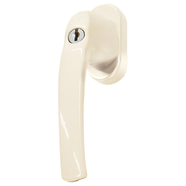 poignée de fenêtre greenteQ FG31.S.AL blanc crème RAL9001 SKG2 testé verrouillable 7x40 product photo