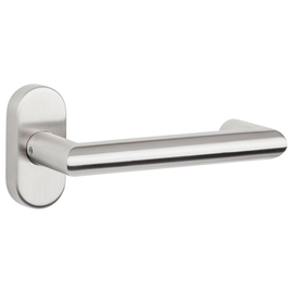 greenteQ pièce à trou pour poignée DG80H.ER.ORS.LT acier inoxydable fin mat, tige carrée pour 8 mm, utilisable des deux côtés avec double ressort product photo
