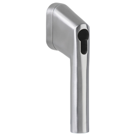 Poignée de fenêtre greenteQ FG61.SG100.PZ.ER acier inoxydable fin mat longueur de tige 24/31+36/42 mm en saillie, Ø de came 10 mm, vis M5x45 mm inclus product photo
