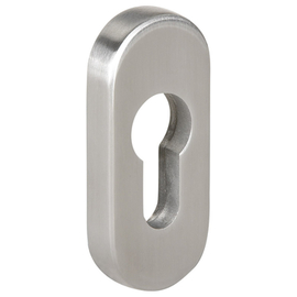 greenteQ rosace coulissante FH.PZ.ER acier inoxydable fin mat, ovale 6 mm photo du produit