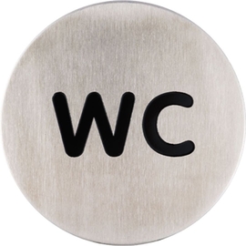 greenteQ panneau de signalisation WC ER fin mat photo du produit