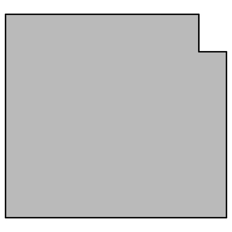 greenteQ Ablakpárkány csatlakozó szigetelőprofil, magas hőszigetelő képességű 0,95 U-értékkel, 2350 x 40 x 30/38 mm, alkalmas a Deceunik Elegant 76 MD termékfotó BIGPIC L