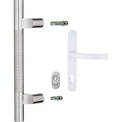 greenteQ maniglia porte interne TG14/DG58.216 bianco foto del prodotto BIGPIC L