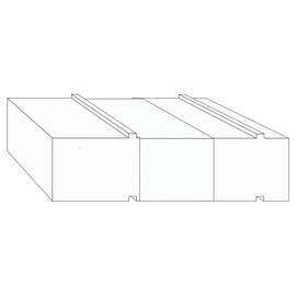 greenteQ Profilo isolante di sottostruttura alzante/scorrevole 2350x50/53x191,5, fresato, senza rivestimento in PVC per sistema Siegenia Ecopass 194mm foto del prodotto
