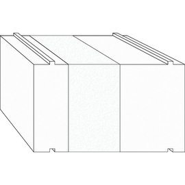 greenteQ Profilo isolante per sottostruttura alzante/scorrevole 2350x100/103x174, fresato, senza rivestimento in PVC per il sistema Hautau ThermoTop T foto del prodotto