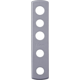 greenteQ spessore 1,5 mm per TB 120.ZD.K colore cromo/argento foto del prodotto
