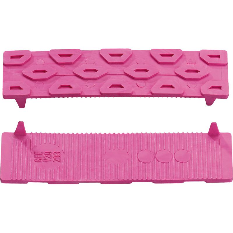 greenteQ Stiklo blokas / spaustukas 100x26x 3 raudonas produkto nuotrauka BIGPIC L