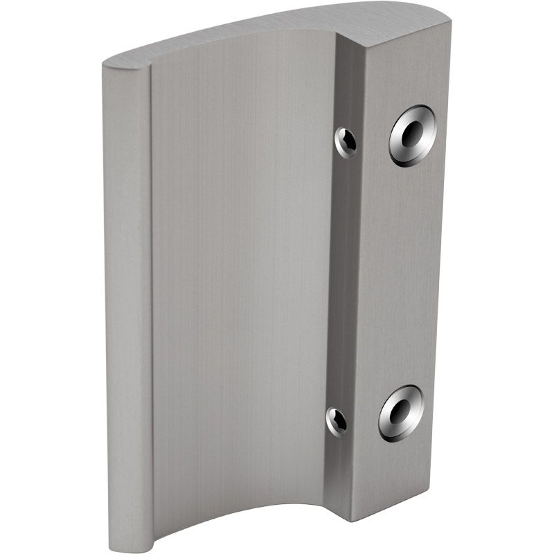 greenteQ Balkondeurkruk Premium INOX geanodiseerd met verdekte schroefbevestiging productfoto BIGDET L