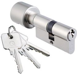 greenteQ Knopcilinder SX 90 55/K35 met 3 sleutels gs2 productfoto BIGPIC L