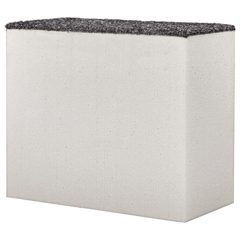greenteQ Afstandhouder uitneembaar uit XPS SD48x96x80mm+vilt productfoto BIGPIC L