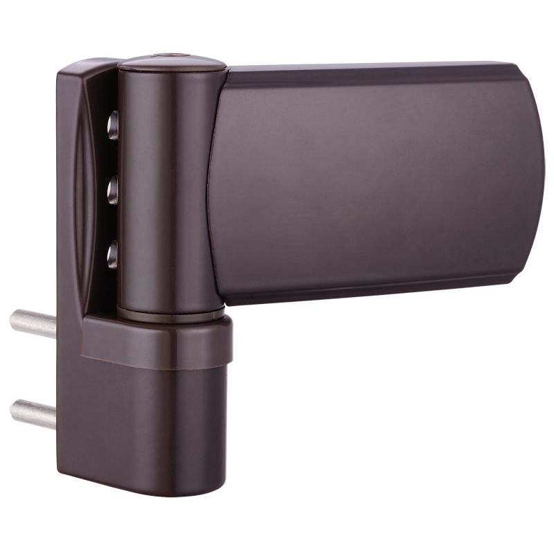 greenteQ deurscharnier TB 100.ZD.K 18.5-21.5 bruin/8019 productfoto BIGPIC L