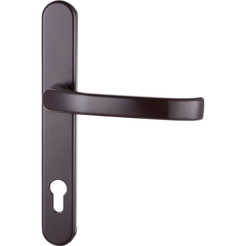 greenteQ smal kozijn half kozijn DG58.AL.SS.AU PZ 92 bruin/8019 productfoto BIGPIC L