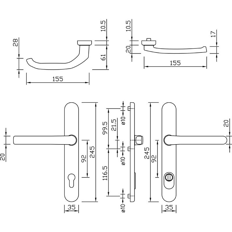 greenteQ DG58.S216.ZA.AL.SSN. PZ 92 bruin/8019 productfoto BIGSKZ L