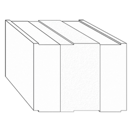 greenteQ onderconstructie isolatieprofiel hef-schuifdeur: montage op maat selecteerbare lengte x selecteerbare hoogte (zonder 3 mm frezen) x142, gefre productfoto