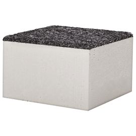 greenteQ afstandhouder uitneembaar uit XPS SD48x48x30mm+vilt productfoto