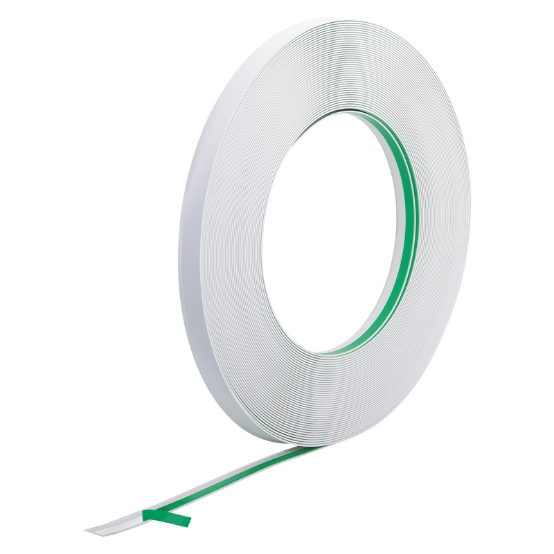 greenteQ Listwy płaskie PVC z zaokrąglonymi narożnikami, piankową taśmą samoprzylepną i miękką krawędzią zdjęcie produktu BIGPIC L