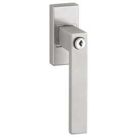klamka okienna greenteQ FG81.SG100.ER. stal nierdzewna matowa, 100 Nm długość trzpienia 24/31+36/42 mm wystający 7 mm, krzywka Ø 10 mm, ze śrubami M5x zdjęcie produktu
