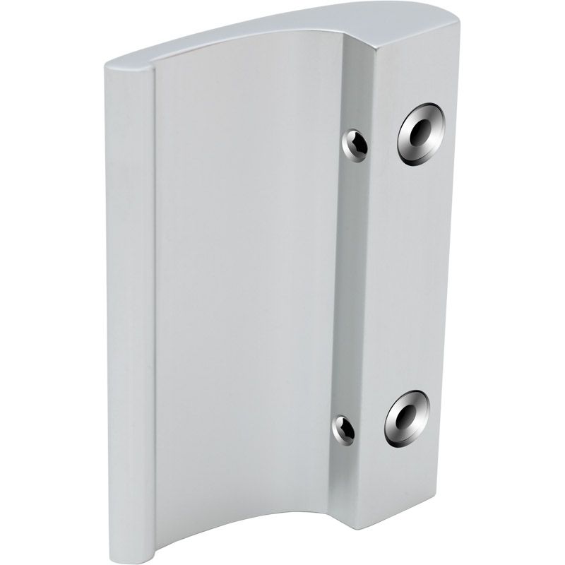 greenteQ Mâner de ușă de balcon Premium F1 anodizat cu fixare ascunsă cu șuruburi fotografie a produsului BIGDET L