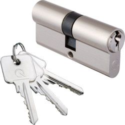 greenteQ Cilindru dublu SX 60 GF 30/30 cu 3 chei vs. fotografie a produsului BIGPIC L