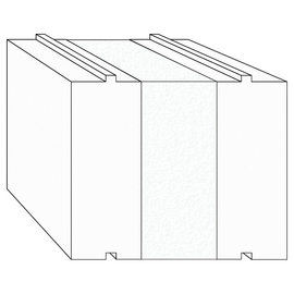 greenteQ Substructură profil de izolație pentru ușă ridicătoare/coborâtoare 2350x100/103x125, frezată, fără acoperire PVC pentru sistemul Maco Fiber-T fotografie a produsului