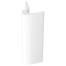 greenteQ Mâner de aluminiu pentru ușa de balcon/fractură de sticlă trafic alb RAL9016, 75 mm fără șuruburi fotografie a produsului