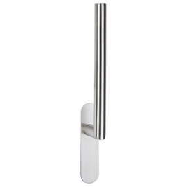 greenteQ Mâner de ușă ridicătoare/coborâtoare HSTG61.FRS.OL.ER Oțel inoxidabil fin mat, lungimea știftului 2x95 mm (liber) Camă Ø 10 mm, incl. șurubur fotografie a produsului