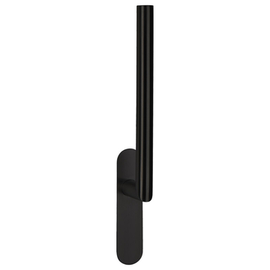 greenteQ Mâner de ușă ridicătoare/coborâtoare HSTG61.FRS.OL.ER.RAL9005 acoperit negru, lungime știft 2x95 mm (liber) came Ø 10 mm, incl. șuruburi M6x8 fotografie a produsului