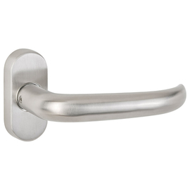 greenteQ mâner de pârghie piesă cu orificiu pentru mânerul de pârghie DG65H.FS.ER.ORS.LT oțel inoxidabil fin mat, ax pătrat pentru 9 mm, poate fi util fotografie a produsului