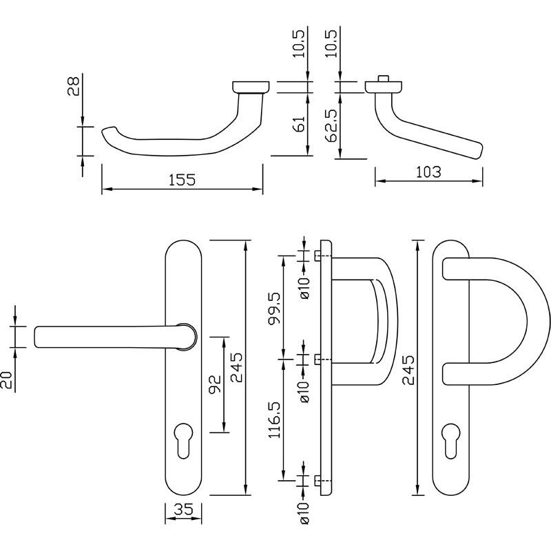 greenteQ DG58.S216.AL.SSWB PZ 92 F1 цвет серебро фотография продукта BIGSKZ L