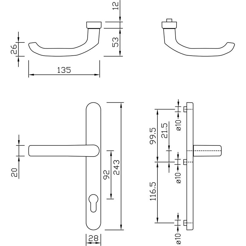 greenteQ DG28.S216.ER.SS PZ 92 тонкий матовый фотография продукта BIGSKZ L